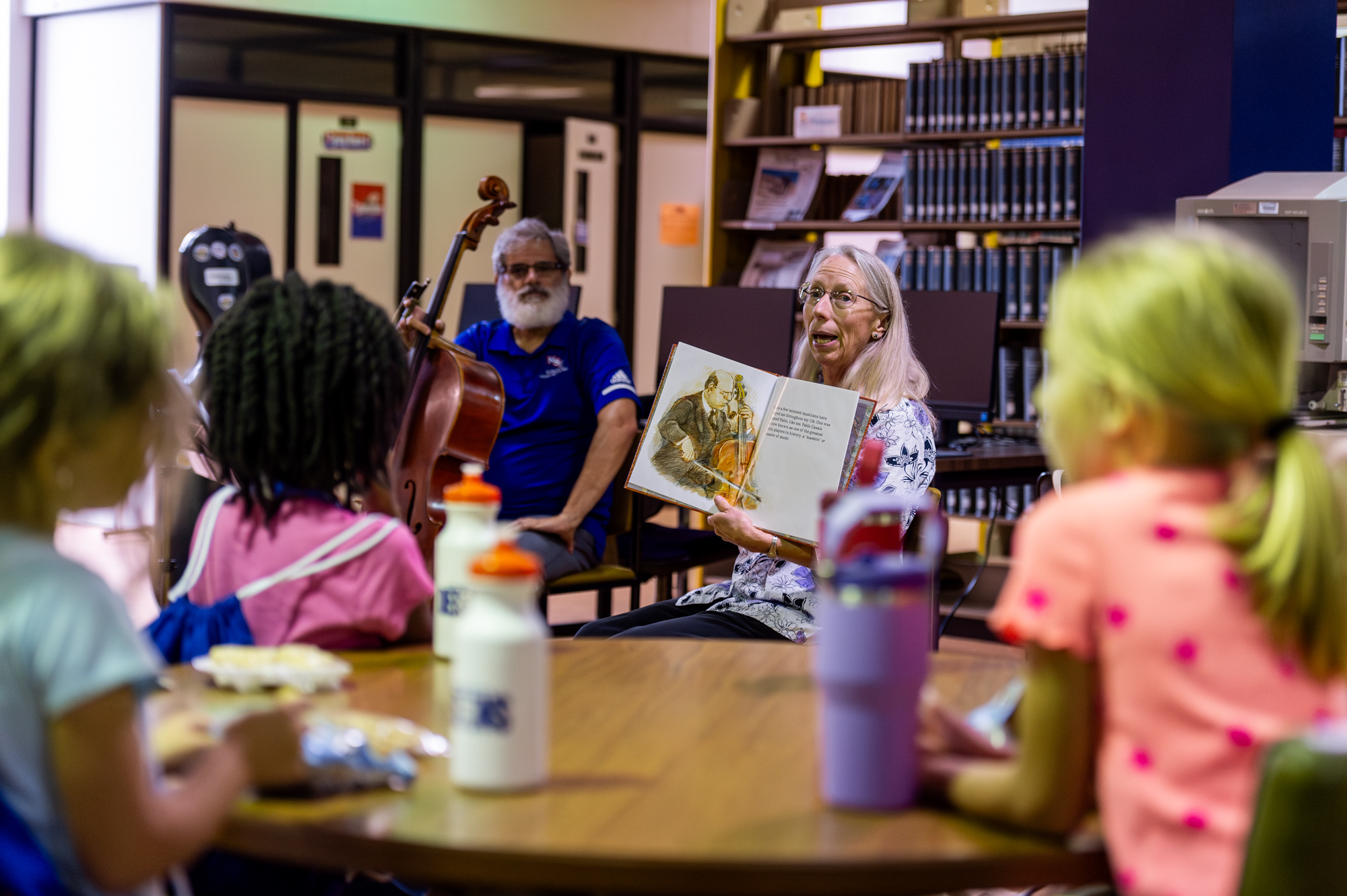 Storytime for siblings